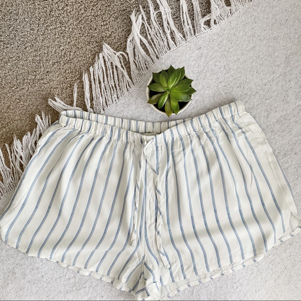 Forever 21 Plus Striped Shorts